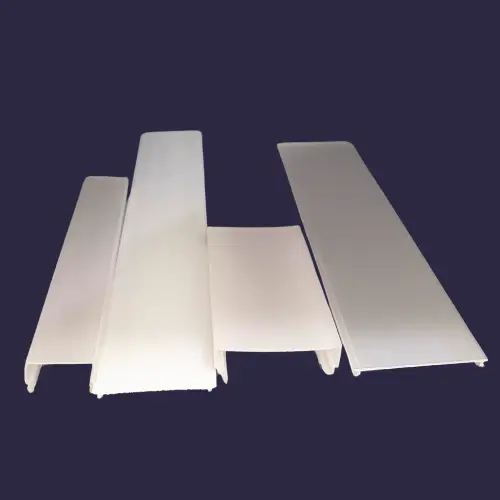 LED Diffuser Plastic Extrusion Profile